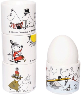 MOOMIN Becher Eierbecher »Mumins«, 4er-Set.