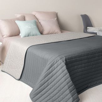 SEI Design Bettüberwurf Wende - Tagesdecke gesteppt, Wendedecke Bettüberwurf