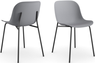 loft24 Stuhl Orca (Set, 2 St), Gestell aus Metall