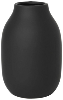 Blomus COLORA Vase, Dekovase, Blumenvase, Topf, Porzellan, Peat, 15 cm, 65902