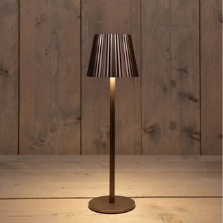 Coen Bakker Deco BV LED Tischleuchte Touch Tischlampe Dimmbar Akku In-/Outdoor IP44, Touch-Funktion, LED fest verbaut, Warmweiß, Kaltweiß, Tageslichtweiß