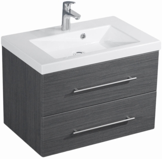 Badmöbel Infinity 700 SoftClose anthrazit gemasert : Anthrazit gemasert