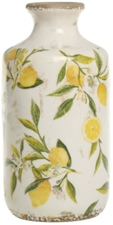 Chic Antique Tischvase Chic Antique * Limone Flaschenvase Vase H21/D10 cm antique creme (1 St)