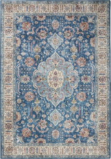 benuta Teppich Laury, rechteckig, Höhe: 5 mm, Wohnzimmer, Schlafzimmer, Esszimmer, Flur, Kunstfaser, Rutschfest