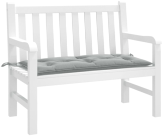 vidaXL Gartenbank-Auflage Melange Hellgrau 100x50x7 cm Stoff 4002531