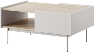 Couchtisch Celarii CL97 (Farbe: Cashmere + Eiche Linea)