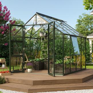 Vitavia Gewächshaus Olymp 6700, ESG 3mm, smaragd