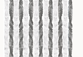 Brunner - Flauschvorhang "Acapulco" 56 x 205 cm