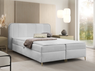 Boxspringbett Farik (Farbe: Magic Velvet 2239, Größe: 120 x 200)