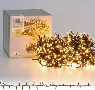 Living>it® Lichterkette 1500 LED für innen und außen warmweiß