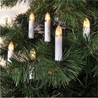 GartenHero LED-Lichterkette Lichterkette 20 LED Lichtschlauch Kerzen Weihnachtsbaumkerzen