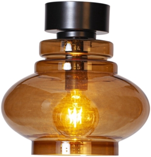 By Rydéns 4202200-5512 Deckenleuchte Dolores cognac 30cm Glas