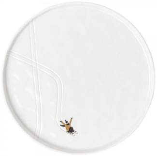 Räder Geschirr Design Teller Schneetag Schlittenfahren (22cm)