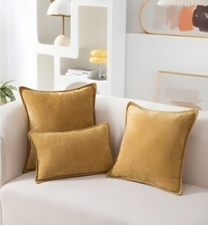 Interior by Hakito Dekokissen 2er Set Kissenbezug inklusive Füllkissen Landhaus Kissen Füllung Farm, Kissenhülle mit Füllung