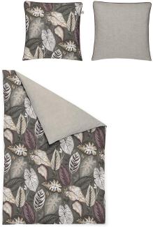 Irisette Mako-Satin Bettwäsche Set Crown-K 8402 multi 140 x 200 cm + 1 x Kissenbezug 90 x 70 cm