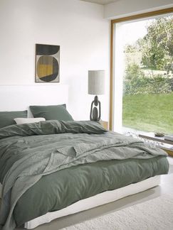 Marc O'Polo Home Bettwäsche Senja, Renforce, 2 teilig, unifarben