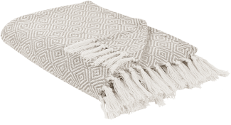 Tagesdecke TOUTLI Baumwolle 220 x 240 cm Taupe