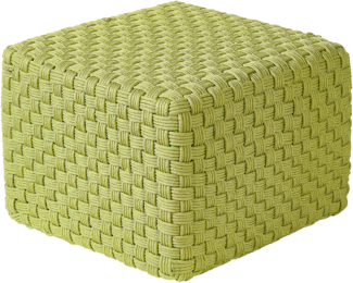 Outdoor Pouf grün 50 x 50 cm NALLI