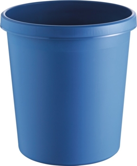 Papierkorb 18l H331xØ315mm m.Griffrand Ku. blau VE: 6St. ""