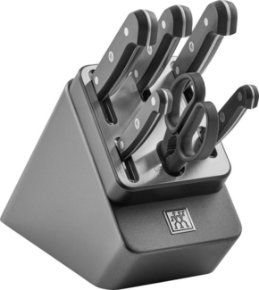 Zwilling Messerblock Gourmet (7tlg), Made in Germany, selbstschärfender Messerblock, Sonderschmelze