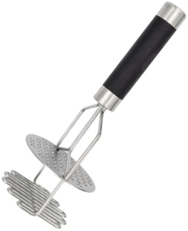 Intirilife Kartoffelstampfer (1 St), Edelstahl, Kartoffelstampfer 24cm Edelstahl Potato Masher Handstampfer Presse