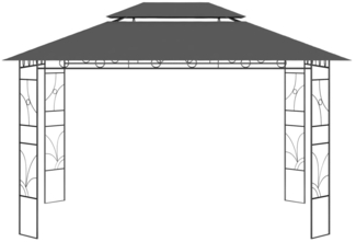 vidaXL Pavillon 4x3x2,7 m Anthrazit 160 g/m² 313917