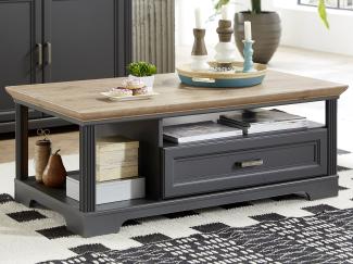 Couchtisch >Jasmin< in Graphit - 120x45x67cm (BxHxT)