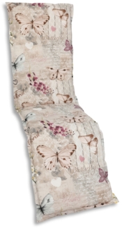 GO-DE Relax-Auflage beige 170 x 50 x 6 cm