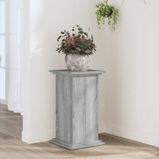 vidaXL Pflanzenständer Grau Sonoma 33x33x60 cm Holzwerkstoff 852965