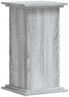 vidaXL Pflanzenständer Grau Sonoma 33x33x60 cm Holzwerkstoff 852965