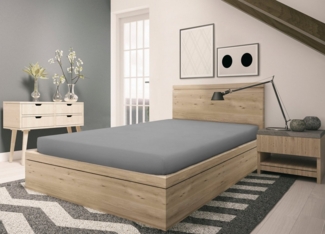 SETEX Spannbettlaken GOTS Feinbiber Spannbettlaken, Feinbiber, Gummizug: rundum, (1 Stück), aus zertifizierter Bio-Baumwolle