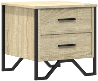 vidaXL Nachttisch Sonoma-Eiche 40x41x40 cm Holzwerkstoff 848506