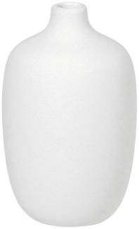 Blomus Vase Ceola, Dekovase, Blumenvase, Keramik, White, H 13 cm, D 8 cm, 66170