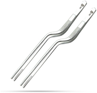 SMI Kochpinzette Pinzette Küchenpinzette Set 21 cm Kochpinzette Grillpinzette 2 Stück