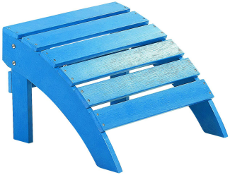 Fußhocker Holzwerkstoff Blau ADIRONDACK