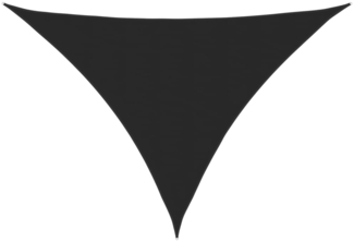 vidaXL Sonnensegel Oxford-Gewebe Dreieckig 3x4x5 m Schwarz 135778
