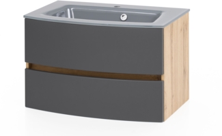 Waschbeckenunterschrank mit Waschbecken KOPENHAGEN