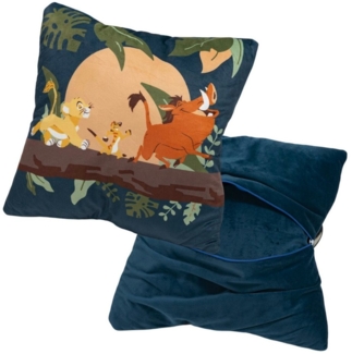 Disney Dekokissen Disney König der Löwen Simba Timon Pumba Kissen Dekokissen 35x35 cm