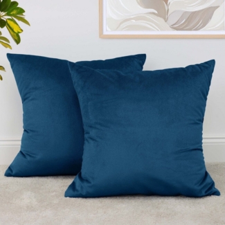 Amilian Kissenbezüge - 2er Set Kissenbezug - Zierkissenbezüge - Kissenhülle, (2 Stück), 40x40 cm, Kissenhülle für Zierkissen, Sofakissen, Dekokissen, Kissen