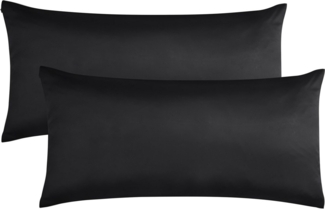 Aspero Kissenbezüge 2x Seiden Kissenbezüge 40x80 cm Alia, Haut- und haarschonendes Material