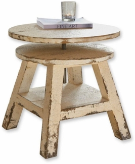 Mirabeau Beistelltisch Beistelltisch Commeren antikweiß