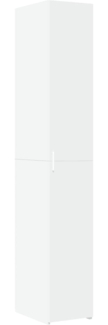 vidaXL Highboard Weiß 30x42,5x185 cm Holzwerkstoff 3281392