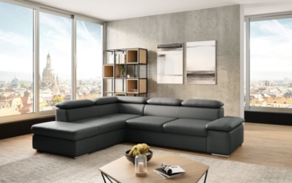 sit&more Ecksofa Valantine L-Form, inkl. Kopf- und Armteilverstellung, wahlweise mit Bettfunktion
