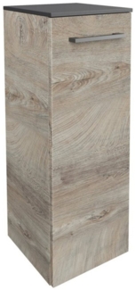 Fackelmann OXFORD Midischrank 30 cm breit, Braun hell