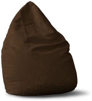 Lumaland 'Luxury XL Plus' Sitzsack, Braun, Polyester, 220 l