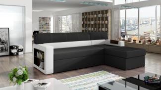 Wohnideebilder Rico Schwarz Ecksofas & Eckcouches R30