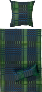 REDBEST Bettwäsche Bettwäsche, Renforcé, 2 teilig, Karo