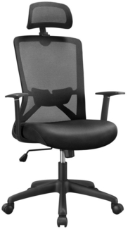Yaheetech Drehstuhl, Bürostuhl mit Rollen Ergonomischer Schreibtischstuhl