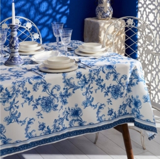 Karaca Home Bettwäsche Karaca Home Rosario Tischdecke Tischband Tischläufer 150X220 cm