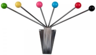 Present Time Garderobenhaken Hutgarderobe Neptune Chrome Coloured Balls (Large)